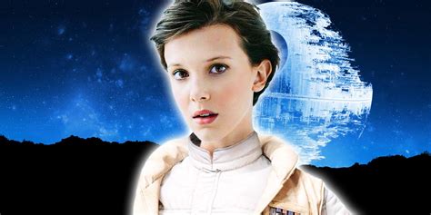 Millie Bobby Brown DeepFake as Princess Leia:。